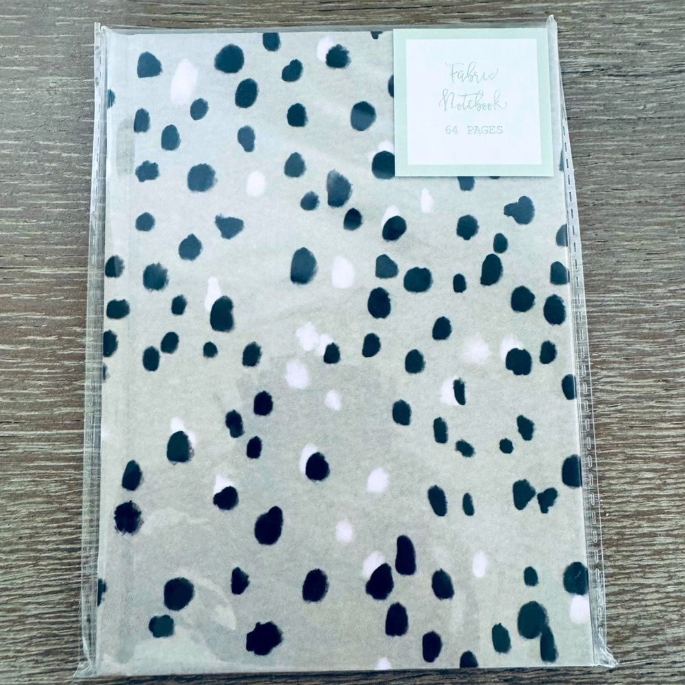 Gray Spotted Journal Notebook